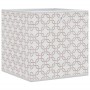 Foldable storage boxes 4 units non-woven fabric cream 32x32x32cm by , Storage baskets - Ref: Foro24-4018981, Price: 24,70 €, ...