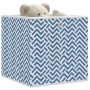 Foldable storage boxes 4 units non-woven fabric blue 32x32x32cm | Foro24|Onlineshop| Casa, Jardín y Más Foro24.es