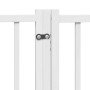 Folding dog gate 6 panels white poplar wood 480 cm by , Dog kennels and fences - Ref: Foro24-3155729, Price: 95,64 €, Discoun...