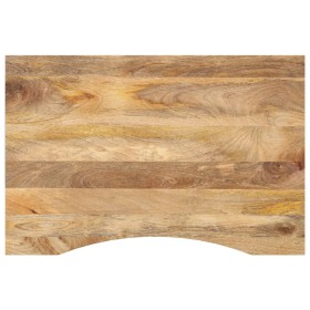 Tablero de escritorio con curva madera mango rugosa 90x50x2,5cm de , Tableros para mesas - Ref: Foro24-370193, Precio: 61,50 ...