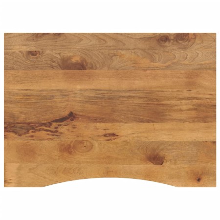 Tablero escritorio con curva madera mango rugosa 100x80x2,5 cm | Foro24|Onlineshop| Casa, Jardín y Más Foro24.es