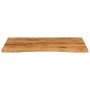 Desktop board with curved rough mango wood 100x80x2.5 cm | Foro24|Onlineshop| Casa, Jardín y Más Foro24.es