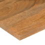 Tablero escritorio con curva madera mango rugosa 110x60x2,5 cm de , Tableros para mesas - Ref: Foro24-370217, Precio: 83,87 €...