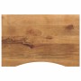 Tablero de escritorio con curva madera mango rugosa 90x50x2,5cm | Foro24|Onlineshop| Casa, Jardín y Más Foro24.es