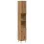 Armario de baño madera contrachapada roble artisan 30x30x190 cm de , Muebles de baño - Ref: Foro24-857200, Precio: 92,58 €, D...