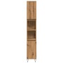 Armario de baño madera contrachapada roble artisan 30x30x190 cm de , Muebles de baño - Ref: Foro24-857200, Precio: 92,58 €, D...