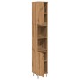 Armario de baño madera contrachapada roble artisan 30x30x190 cm de , Muebles de baño - Ref: Foro24-857200, Precio: 92,58 €, D...