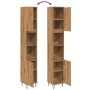 Armario de baño madera contrachapada roble artisan 30x30x190 cm de , Muebles de baño - Ref: Foro24-857200, Precio: 92,58 €, D...