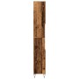 Armario de baño madera de ingeniería envejecida 30x30x190 cm de , Muebles de baño - Ref: Foro24-857199, Precio: 92,58 €, Desc...