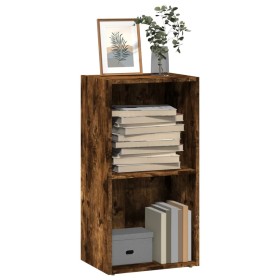 Estantería madera de ingeniería roble ahumado 40x30x77 cm de , Librerías y estanterías - Ref: Foro24-857862, Precio: 44,90 €,...