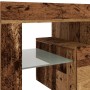 TV stand with LED lights, aged engineered wood, 140x36.5x40 cm | Foro24|Onlineshop| Casa, Jardín y Más Foro24.es