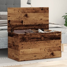 Alter Holztruhe mit den Maßen 84x42x46 cm. von , Spielzeugkisten - Ref: Foro24-856568, Preis: 74,35 €, Rabatt: %