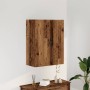 Armario de pared madera de ingeniería envejecida 69,5x34x90 cm de , Aparadores - Ref: Foro24-857462, Precio: 93,09 €, Descuen...