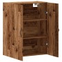 Armario de pared madera de ingeniería envejecida 69,5x34x90 cm de , Aparadores - Ref: Foro24-857462, Precio: 93,09 €, Descuen...