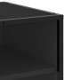 Engineered wood and black metal TV stand 120.5x40x46 cm by , TV Furniture - Ref: Foro24-848889, Price: 95,74 €, Discount: %