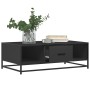 Mesa de centro de madera ingeniería y metal negro 100x57x35 cm | Foro24|Onlineshop| Casa, Jardín y Más Foro24.es