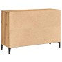 Engineered wood oak artisan sideboard 102x35x70 cm by , Sideboards - Ref: Foro24-856487, Price: 105,67 €, Discount: %