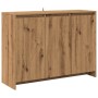 Aparador de madera de ingeniería roble artisan 102x33x75 cm de , Aparadores - Ref: Foro24-856781, Precio: 104,69 €, Descuento: %