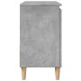 Engineered wood gray concrete sink cabinet 65x33x60 cm by , bathroom vanities - Ref: Foro24-857119, Price: 62,73 €, Discount: %