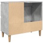 Engineered wood gray concrete sink cabinet 65x33x60 cm by , bathroom vanities - Ref: Foro24-857119, Price: 62,73 €, Discount: %