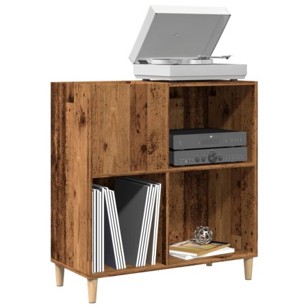 Holzschrank für Schallplatten, antik aussehend, 84,5x38x89 cm. von , CD- und DVD-Speicher - Ref: Foro24-857171, Preis: 91,86 ...