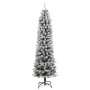 Árbol de Navidad artificial con 300 LEDs y nieve flocada 210 cm de , Arboles de navidad - Ref: Foro24-3315771, Precio: 104,06...