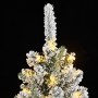 Artificial Christmas tree with 300 LEDs and flocked snow 210 cm by , Christmas trees - Ref: Foro24-3315771, Price: 104,06 €, ...