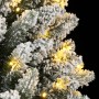 Árbol de Navidad artificial con 300 LEDs y nieve flocada 210 cm de , Arboles de navidad - Ref: Foro24-3315771, Precio: 104,06...