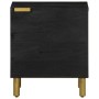 Solid black mango wood bedside table 40x33x46 cm | Foro24|Onlineshop| Casa, Jardín y Más Foro24.es