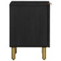 Solid black mango wood bedside table 40x33x46 cm | Foro24|Onlineshop| Casa, Jardín y Más Foro24.es