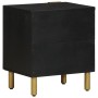 Solid black mango wood bedside table 40x33x46 cm | Foro24|Onlineshop| Casa, Jardín y Más Foro24.es