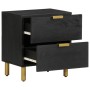 Solid black mango wood bedside table 40x33x46 cm | Foro24|Onlineshop| Casa, Jardín y Más Foro24.es