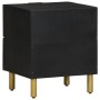 Solid black mango wood bedside table 40x33x46 cm | Foro24|Onlineshop| Casa, Jardín y Más Foro24.es