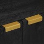 Aparador de madera de ingeniería negro 60x33x75 cm | Foro24|Onlineshop| Casa, Jardín y Más Foro24.es