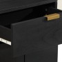 Mesita de noche madera de ingeniería negra 50x33x60 cm de , Mesitas de noche - Ref: Foro24-4017659, Precio: 99,67 €, Descuent...