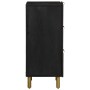 Aparador de madera de ingeniería negro 40x33x75 cm de , Almacenamiento para CD y DVD - Ref: Foro24-4017671, Precio: 117,38 €,...