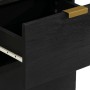 Aparador de madera de ingeniería negro 40x33x75 cm de , Almacenamiento para CD y DVD - Ref: Foro24-4017671, Precio: 117,38 €,...