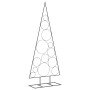 Black metal Christmas tree decoration 150 cm by , Christmas trees - Ref: Foro24-4018957, Price: 45,82 €, Discount: %