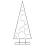 Black metal Christmas tree decoration 150 cm by , Christmas trees - Ref: Foro24-4018957, Price: 45,82 €, Discount: %