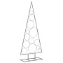 Black metal Christmas tree decoration 150 cm by , Christmas trees - Ref: Foro24-4018957, Price: 45,82 €, Discount: %