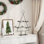 Black metal Christmas tree decoration 75 cm by , Christmas trees - Ref: Foro24-4018962, Price: 45,57 €, Discount: %