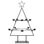 Black metal Christmas tree decoration 75 cm by , Christmas trees - Ref: Foro24-4018962, Price: 45,57 €, Discount: %