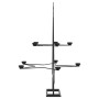 Árbol de Navidad para decoración metal negro 75 cm de , Arboles de navidad - Ref: Foro24-4018962, Precio: 45,57 €, Descuento: %