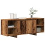 Mueble de TV madera de ingeniería envejecida 130x35x50 cm de , Muebles TV - Ref: Foro24-856788, Precio: 93,32 €, Descuento: %