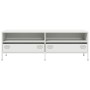 TV stand made of cold-rolled white steel 135x39x43.5 cm by , TV Furniture - Ref: Foro24-851339, Price: 197,28 €, Discount: %