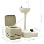 10+10L toilet set and 20L portable camping sink gray by vidaXL, Camping and hiking - Ref: Foro24-93021, Price: 177,97 €, Disc...