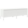 TV stand made of cold-rolled white steel 135x39x43.5 cm by , TV Furniture - Ref: Foro24-851339, Price: 197,28 €, Discount: %