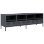 TV stand made of cold-rolled anthracite steel, 135x39x43.5 cm by , TV Furniture - Ref: Foro24-851330, Price: 233,87 €, Discou...