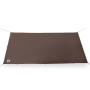 Waterproof brown camping tarp 406x306 cm | Foro24|Onlineshop| Casa, Jardín y Más Foro24.es