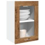 Hängender Vitrinenschrank aus gealtertem Holz, 40x31x60 cm. von , Küchenschränke - Ref: Foro24-856098, Preis: 51,99 €, Rabatt: %